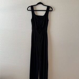 Black Sleeveless Jumpsuit